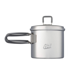 Esbit - Tourist Pot with Lid - Stainless Steel - 625 ml - PT625ST