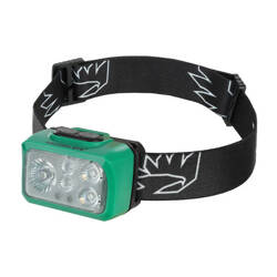 Falcon Eye - Headlamp Flashlight Trek - 330lm - USB-C - Rechargeable - Dual Power System - Green - FHL0034