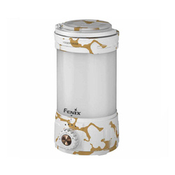 Fenix - Camping Flashlight CL26R Pro LED - 650 Lumens - 21700 - White marble - CL26R Pro white marb