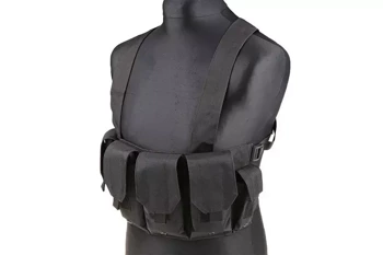 GFC Tactical - Chest Rig Tactical Vest - Nylon - Black - GFT-18-007965