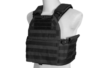 GFC Tactical - Quick Release Tactical Plate Carrier Vest - Black - GFT-18-030900