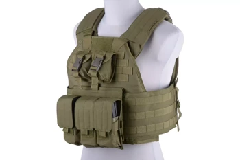 GFC Tactical - Tactical Vest Plate Carrier - Olive - GFT-18-018404