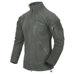 Helikon - Alpha Tactical Grid Fleece Jacket - Foliage Green - BL-ALT-F