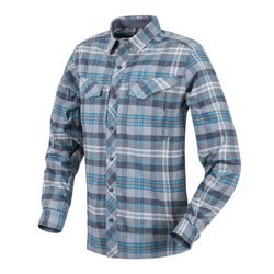 Helikon - Defender Mk2 Pilgrim Shirt - Blue Plaid - KO-DPG-SR-P6501