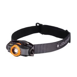 Ledlenser - MH5 Rechargeable Headlamp - 400 lumens - Black / Orange - 502143