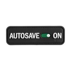 M-Tac - Morale Patch Autosave PVC - 3D - Black - 51116702