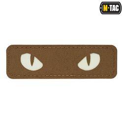 M-Tac - Morale Patch - Cat Eyes - Laser Cut - Coyote - 51009599