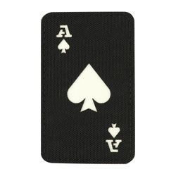 M-Tac - Patch - Ace of Spades - Black / Fluorescent - 51109299