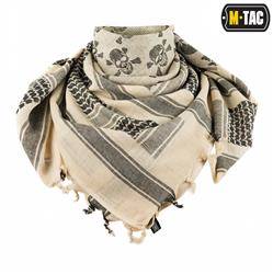 M-Tac - Shemagh Sling - Pirate Skull - Black / Coyote - 40903004