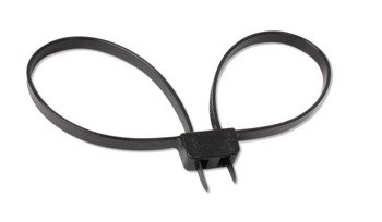 MT - Disposable Handcuffs - Reinforced - Black