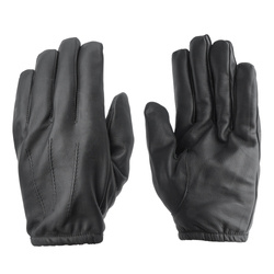 Mil-Tec - Leather Gloves with Kevlar® - Black - 12503002