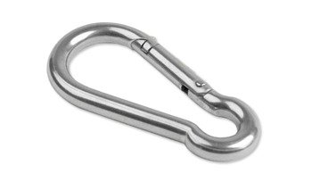 Mil-Tec - Steel Snap Hook - US Oval - 80 mm - 15924080