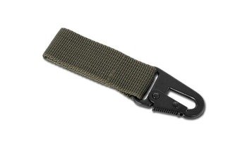 Mil-Tec - Strap with metal carabiner - 70mm - OD Green - 15916001