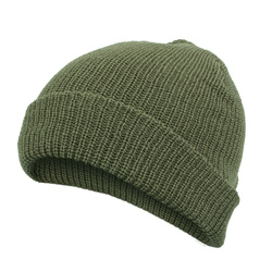 Mil-Tec - Watch Cap - 100% Wool - Olive - 12140001