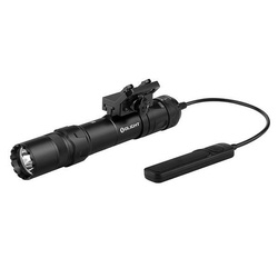 Olight - Odin GL M tactical flaslight LED for weapons with a laser sight with mount - 1500 lumens - Green laser - Black