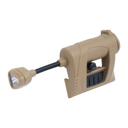 Princeton Tec - Charge Pro Helmet Flashlight - Tan - CP-RBI-TN