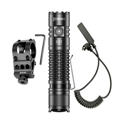 Speras - EST KIT LED Tactical Flashlight with 3100 mAh Battery - 1900 lm - Black - SPERAS EST KIT