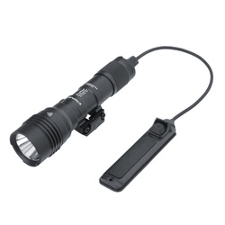 Streamlight - ProTac Railmount HL-X Tactical Flashlight - Picatinny - Gel Switch - 1000 lm - Black - L-88066