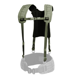 Templars Gear - H-Harness 4-point Tactical Suspenders - MOLLE - 	Ranger Green - TG-H-HAR-4-RG