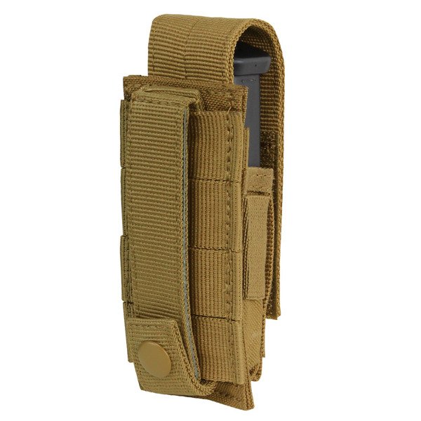 Condor - Single Pistol Mag Pouch - Olive Drab - MA32-001 | MILOUT |  Military  Outdoor | Battle tested products only