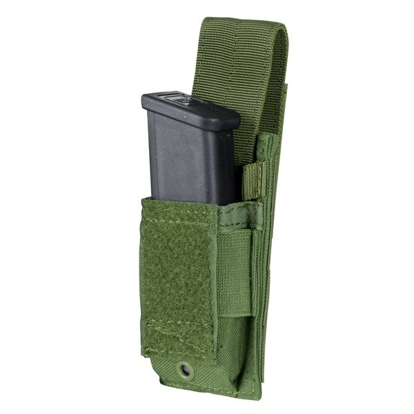 Condor - Single Pistol Mag Pouch - Olive Drab - MA32-001 | MILOUT |  Military  Outdoor | Battle tested products only