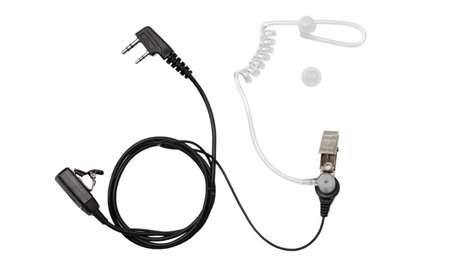 BaoFeng - Transparent earpiece Security - Kenwood Plug