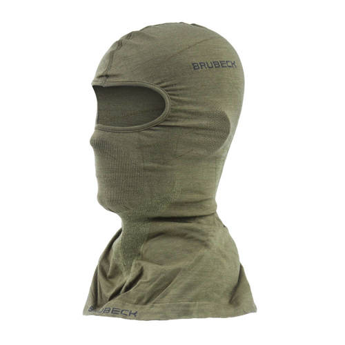 Brubeck - Thermoactive Balaclava Ranger Wool - Khaki - KM1037U