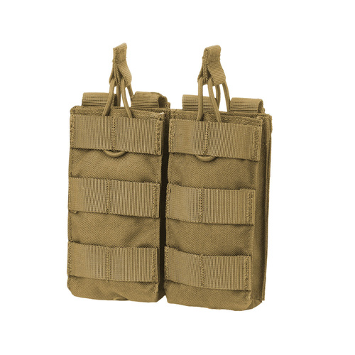 Condor - Open Top Double M4/M16 Mag Pouch - Coyote Brown - MA19-498