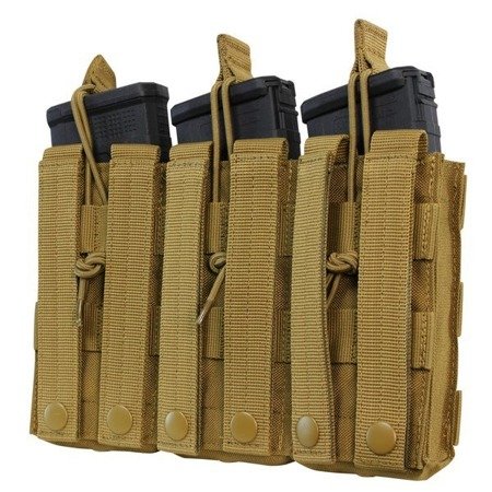 Condor - Open Top Triple M4/M16 Mag Pouch - Olive Drab - MA27-001