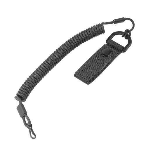 EDCX - Elastic Lanyard with Belt Loop - Black - 1156