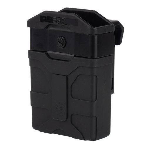 ESP - Belt mounted Swivel Plastic Holder for M16, M4 Magazine - Black - MH-04-AR15 BK