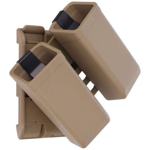 ESP - Carrier Double - UBC-04-2 - 9 mm - .40 Caliber - Polymer - Khaki - MH-MH-44 KH