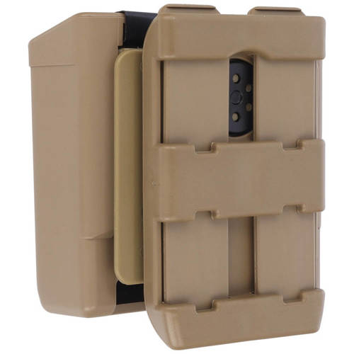 ESP - Carrier Double - UBC-04-2 - 9 mm - .40 Caliber - Polymer - Khaki - MH-MH-44 KH