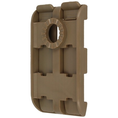 ESP - Double Fixing Bracket 360° on a MOLLE - Khaki - UBC-04-2 KH