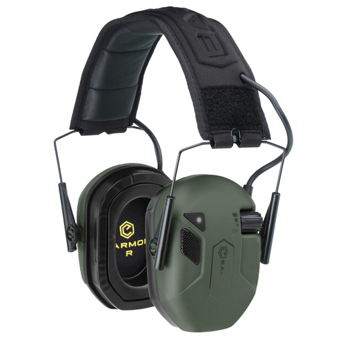 Earmor - Active Hearing Protectors M300T - NRR 23 dB - Bluetooth 5.4 - Foliage Green - M300T-FG