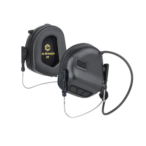 Earmor - Active Hearing Protectors M31N-Mark3 MilPro - MIL-STD-416 - Black - M31NMARK-BK