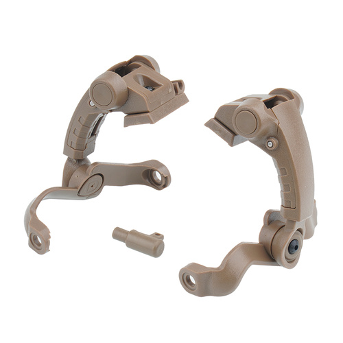 Earmor - M16 Rail Mount Kit for Earmor Mark 3 to ARC Rails - Coyote Tan