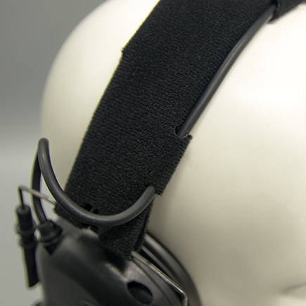 Earmor - Velcro Headband for Headset - Black - M62 