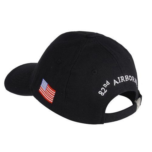 FOSTEX - Baseball Cap 82nd Airborne - Black