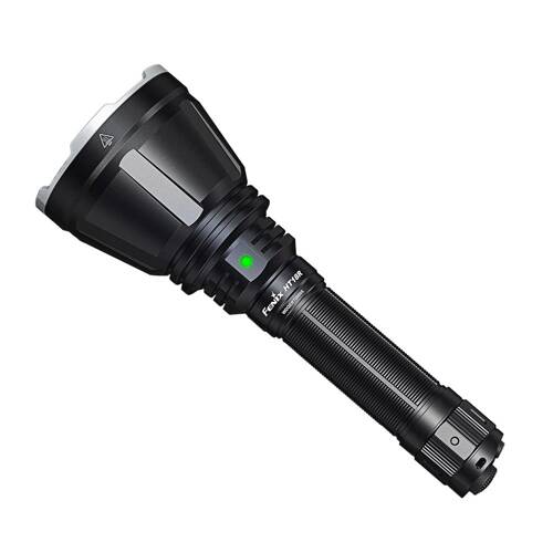 Fenix - HT18R LED Flashlight with 5000 mAh Battery - Kit - 2800 lm - Black - HT18R+ALG-18+AER-05