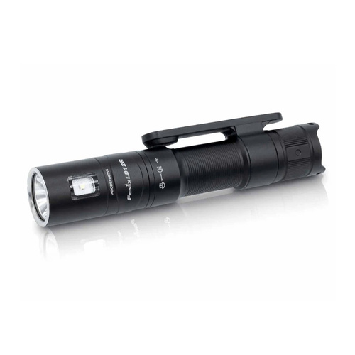 Fenix - LED Flashlight LD12R with Rechargeable Battery - 600 lm - Black - LD12R