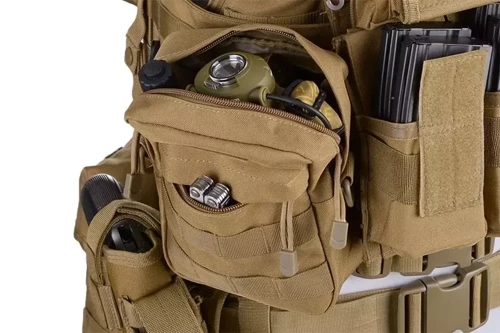 GFC Tactical - Cargo Pouch with Pocket - Olive - GFT-19-018854