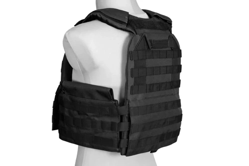 GFC Tactical - Quick Release Tactical Plate Carrier Vest - Black - GFT-18-030900