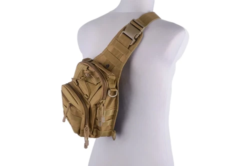 GFC Tactical - Tactical Shoulder Bag - MOLLE - Nylon - Tan - GFT-20-018815