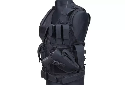 GFC Tactical - Tactical Vest KAM-39 - Black - GFT-18-001853