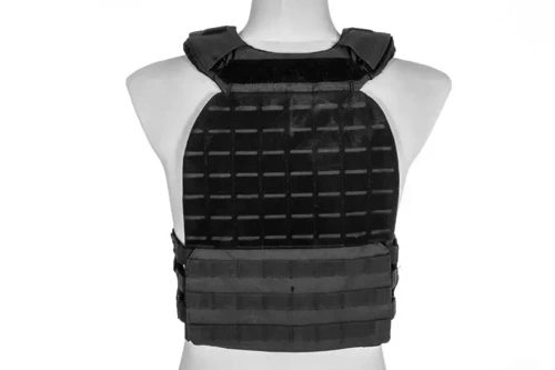 GFC Tactical - Tactical Vest Plate Carrier - Laser Cut - Black - GFT-18-028656