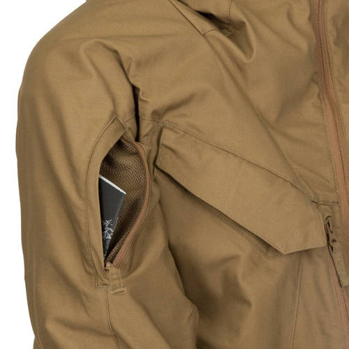 Helikon - Anorak Pilgrim® Jacket - Black / Earth Brown - KU-PGM-DC-0A01A