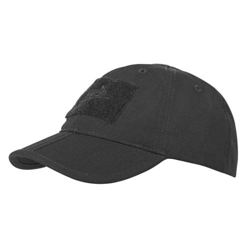 Helikon - Baseball Foldable Cap - PolyCotton Ripstop - Black - CZ-BBF-PR-01