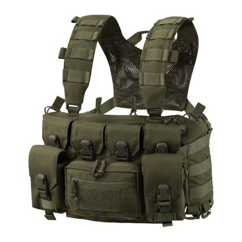 Helikon - Chest Rig Vest Guardian Recce - Cordura - Olive Green - KK-GRC-CD-02