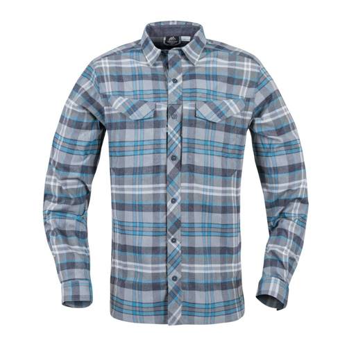 Helikon - Defender Mk2 Pilgrim Shirt - Blue Plaid - KO-DPG-SR-P6501